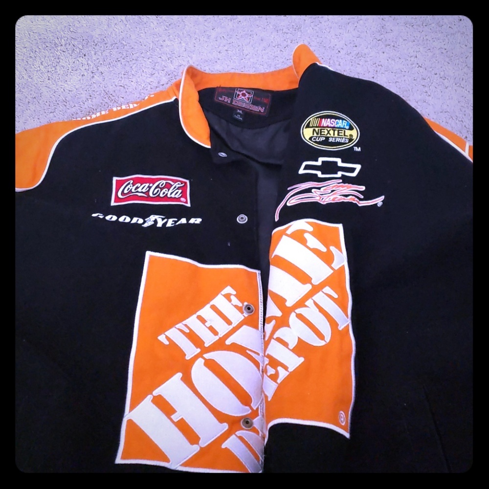 Home depot race car jacket
